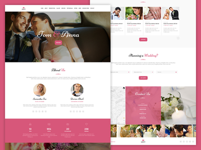 Unify Wedding Theme bootstrap responsive unify template wedding