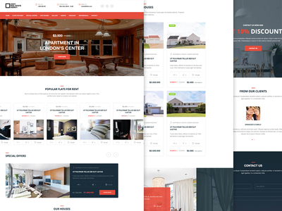 Unify Real Estate bootstrap homes houses htmlstream properties real estate responsive unify template