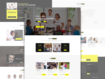 Unify Charity Theme bootstrap charity donation help htmlstream responsive unify volunteering