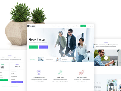 Space – Multipurpose Responsive Template