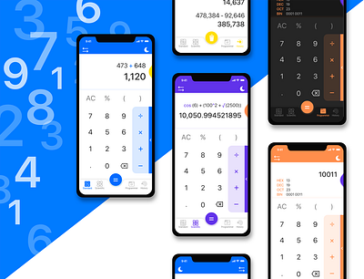 dailyui#004 calculator ui