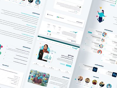 Roshdana Career Path Page Redesign app design figma interface ui uidesign uiux uiuxdesign ux web websiteconsept