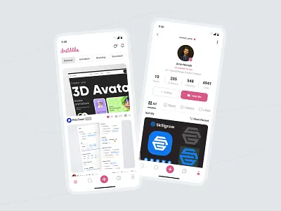 DailyUI #006 - User Profile app application dailyui dailyui006 dailyuichallenge design dribbble profile ui uidesign uiux uiuxdesign userprofile ux visual