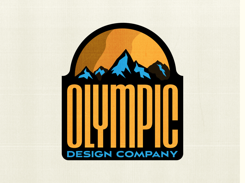 Brand Exploration northwest graphic design badge design mountains nature typography branding brand logo design