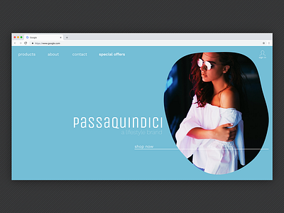 Passaquindici - Landing Page v1