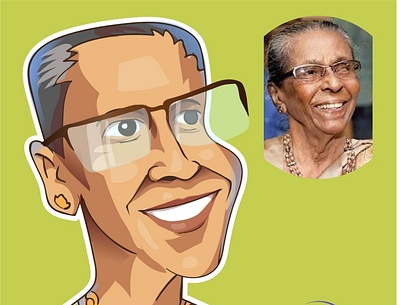 Sybil Weththasinghe avatar caricature comic design illustration iris srilanka vector