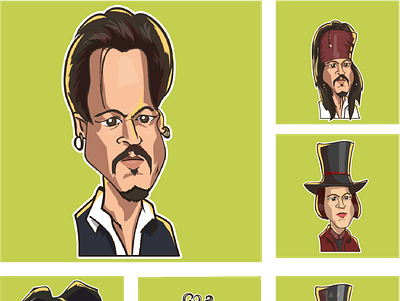 https://gamika.cgsociety.org/krrb/caricature-of-johnny caricature comics illustration iris srilanka vector