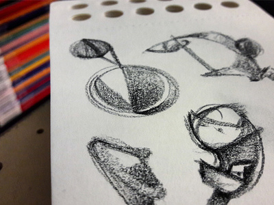 Scribbles art doodle faces illustration pencil process sketch sketchbook