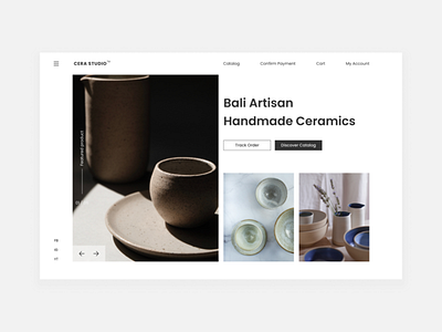 Ceramic Studio Web Exploration