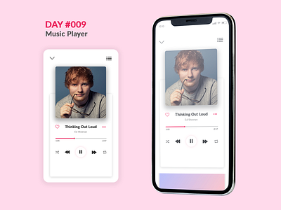 Daily UI #009 : Music Player