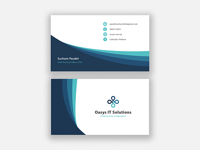 Business Card Design branding businesscard design minimal visitingcard