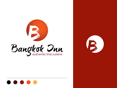 Brand identity for Bangkok Inn Thai restaurant