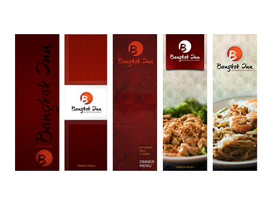 Thai restaurant dinner menu bangkok brand branding design dinner menu print print design restaurant restaurant branding restaurant design restaurant identity restaurant menu thai thai food thailand typography