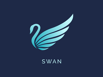 SWAN LOGO ! animals bussiness design logo flat design font icon logo design luxury professional