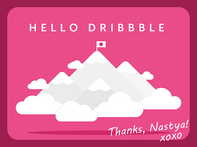 Hello, Dribbble!