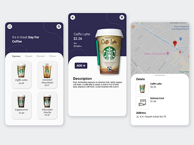 Starbucks Mobile App Design