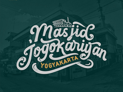 Masjid Jogokariyan Lettering branding graphic design lettering logo typography