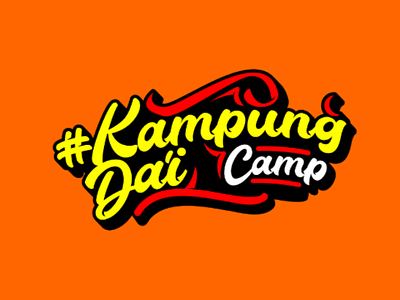 Kampung dai camp logo i am a designer not a terrorist