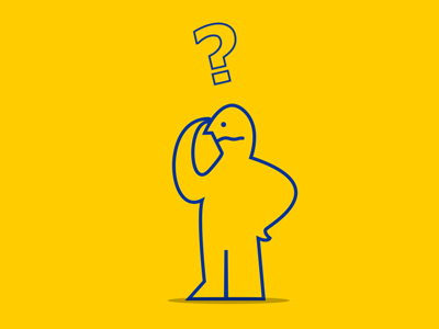 IKEA-man is confused 2d animation flat ikea infinite loop man sweden vector
