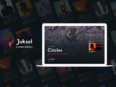 Juksel Web - Fullscreen Design 💻🎶