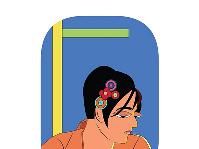 Jamini Roy Style Painting Illustration By Shree Bhattacharya animation app art branding character design flat illustration illustrator logo vector