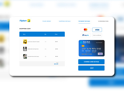 Credit Card Checkout | Daily UI 002