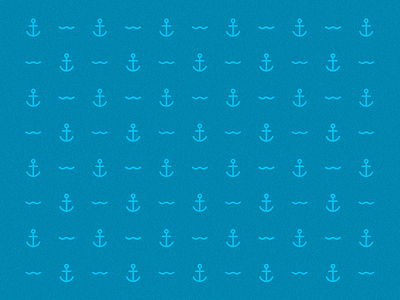 anchor and wave pattern