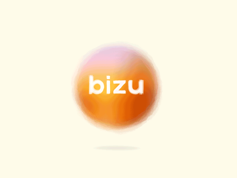 Bizu Filmes - Animation animated logo bizu bizu filmes blur brand color gif logo