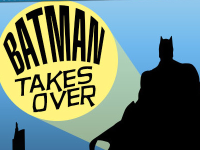 Batman Takes Over batman design illustration mst3k rifftrax vector