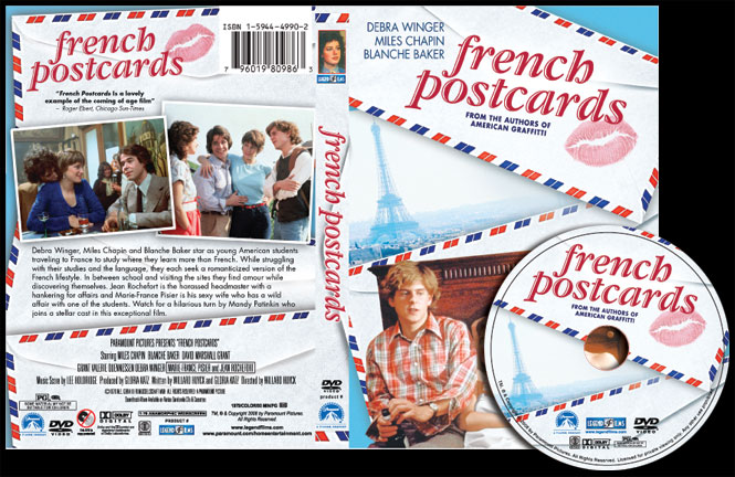 French Postcards DVD design by Jason Martin on Dribbble