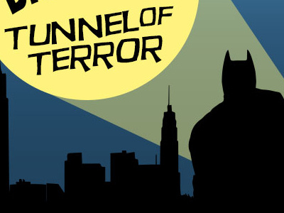 Batman: Tunnel of Terror batman design illustration mst3k rifftrax vector