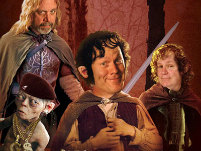 RiffTrax: Lord of the Rings - The Two Towers design hobbit lord of the rings lotr mst3k photo manipulation rifftrax