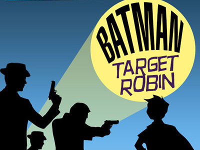 RiffTrax - Batmen: Target Robin batman batman and robin design illustration mst3k rifftrax robin vector