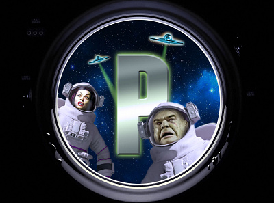 P is for Plan 9 from Outer Space design mst3k photomanipulation photoshop rifftrax ui