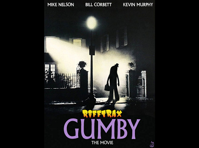 Gumby The Movie, Exorcist spoof digital painting exorcist gumby illustration mst3k rifftrax