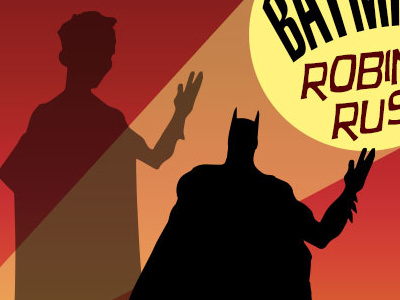 Robin's Ruse batman design illustration mst3k rifftrax vector