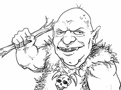 Goblin Week 2015 #3 daily doodle dailydoodle doodle drawing goblin goblin week