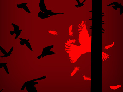 Birdemic batman birdemic birds design illustration mst3k rifftrax vector