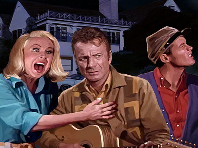 Hillbillys in a Haunted House design digital painting hillbillys in a haunted house illustration mst3k rifftrax