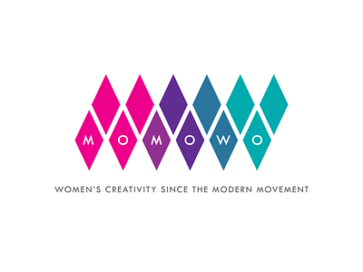 MoMoWo branding design flat icon illustration logo vector