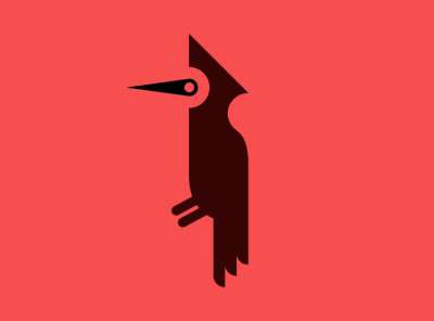 Woodpecker graphicdesign graphicdesigner icon icondesign logo logo design logodesign logodesigner pictogram symbol woodpecker