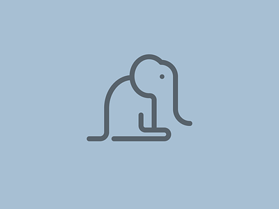ELEPHANT design designer graphicdesign graphicdesigner icon icondesign logo logodesign logodesigner pictogram