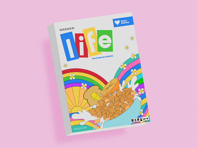 Weekly Warmup - Cereal Box Redesign branding design illustration illustrator weeklywarmup