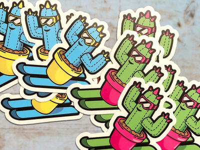 Cactus Stickers