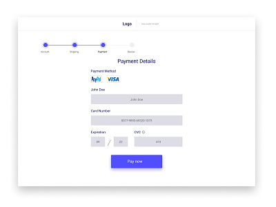 Credit Card Checkout dailyui dailyui 002 dailyuichallenge