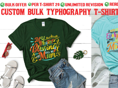 Typhography t-shirt design mother day mother day typhography