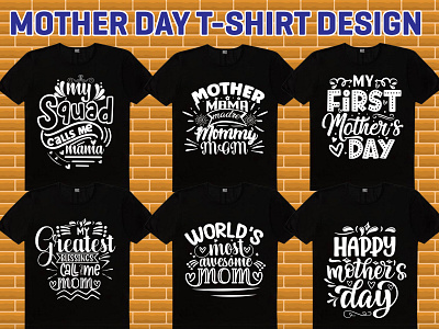 Mother day T-shirt design