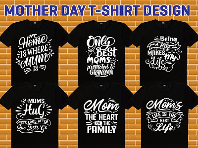 Mother day T-shirt design calligraphy mother day typhography