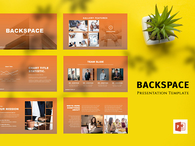 Backspace Presentation Template graphic design keynote ppt presentation template