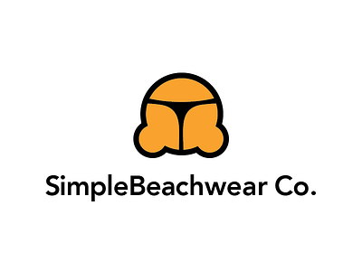 To bare or not to bare? bare beach beachwear bear beer bottom clothes funny joke logo mark rare